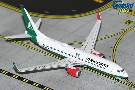 1/400 Mexicana B737-800W XA-ASM