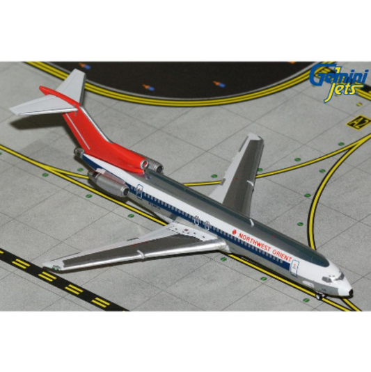 image1_1/400 Northwest Orient Airlines B727-200 N298US 1980s "Thermometer" Livery; Polished