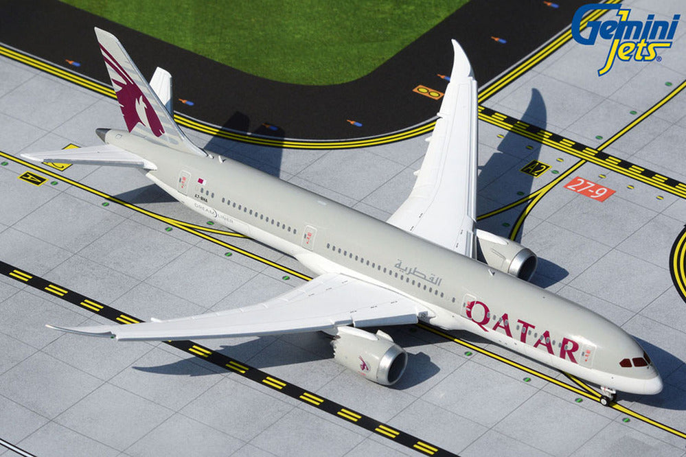 1/400 Qatar Airways B787-9  A7-BHA Flaps Down