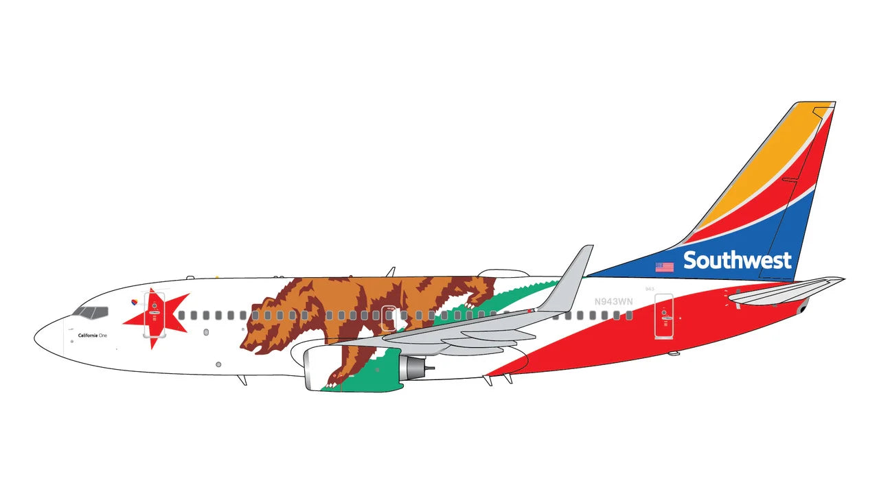 1/200 Southwest Airlines B737-700 California One (N943WN)