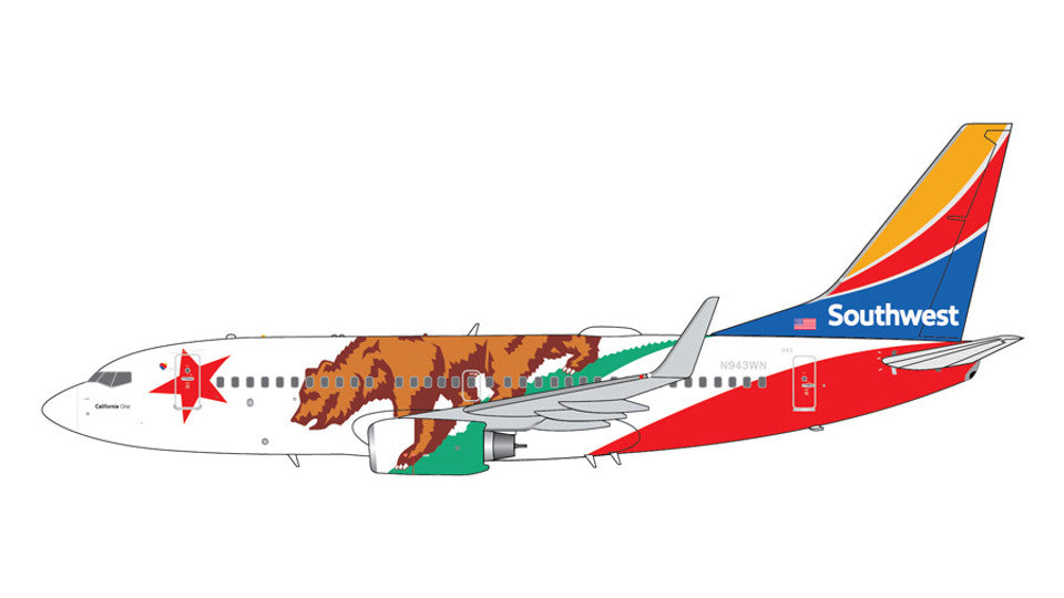 1/400 Southwest Airlines B737-700 N943WN  California One?