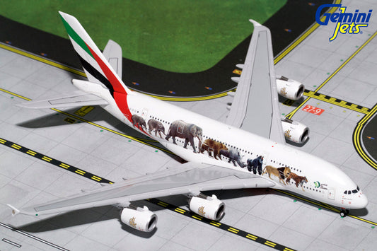 1/400 Emirates A380-800 A6-EEQ Wildlife