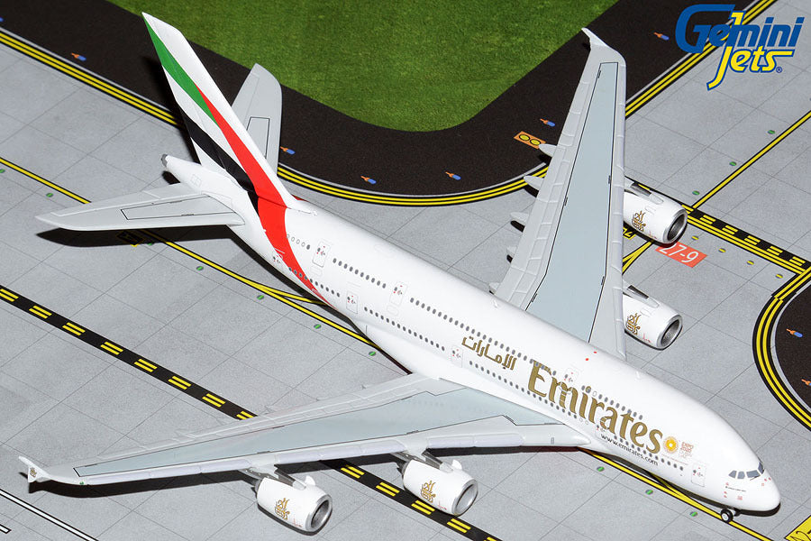 1/400 Emirates A380 A6-EVN with small  Expo 2020? logo