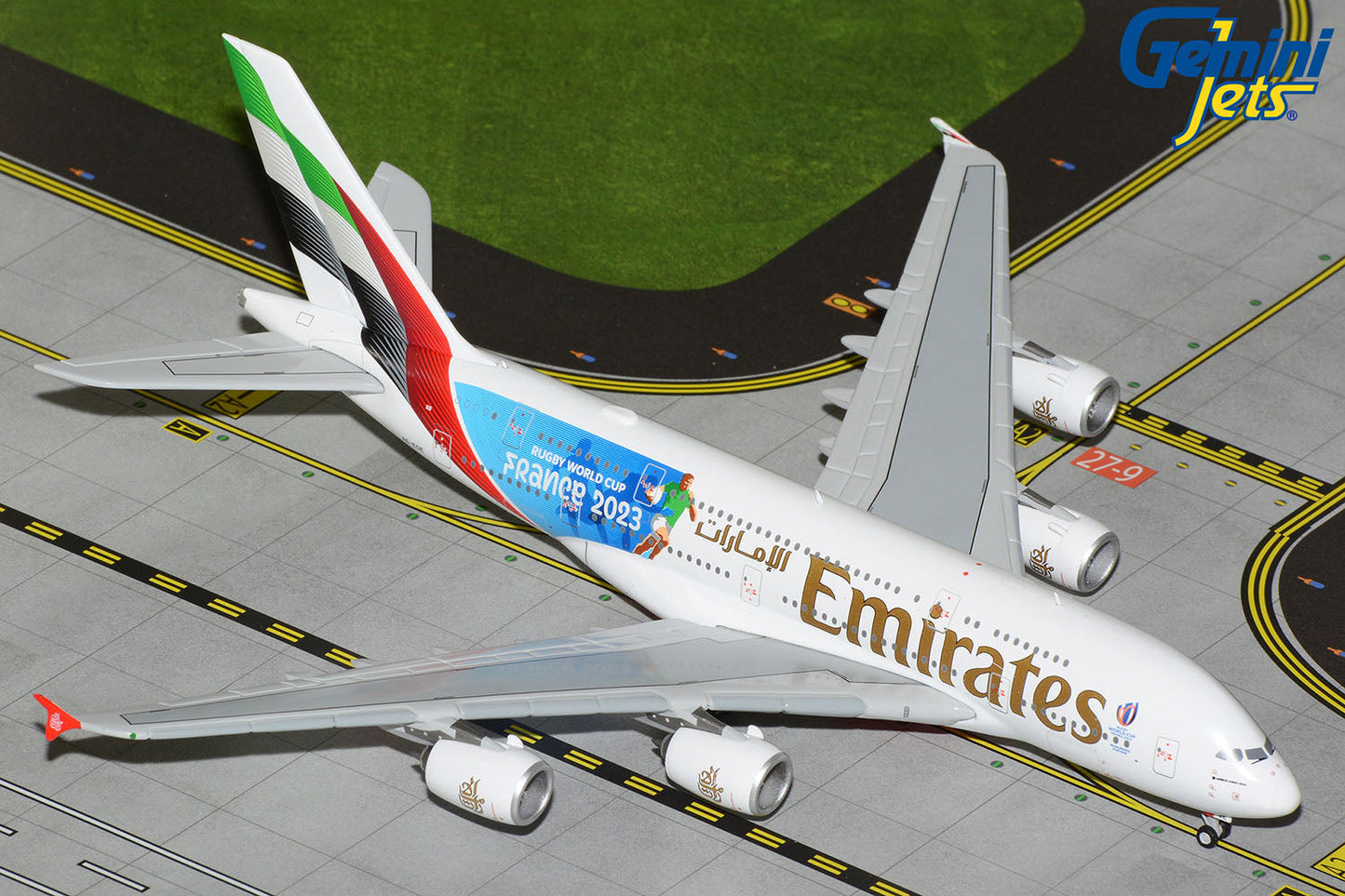 1/400 Emirates A380 A6-EOE "Rugby World Cup 2023"