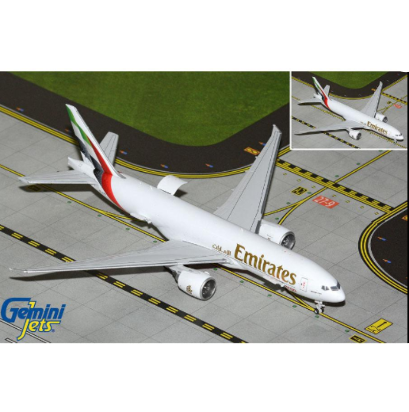 image1_1/400 Emirates Skycargo B777-200Lrf A6-Efv New Livery; Interactive Series