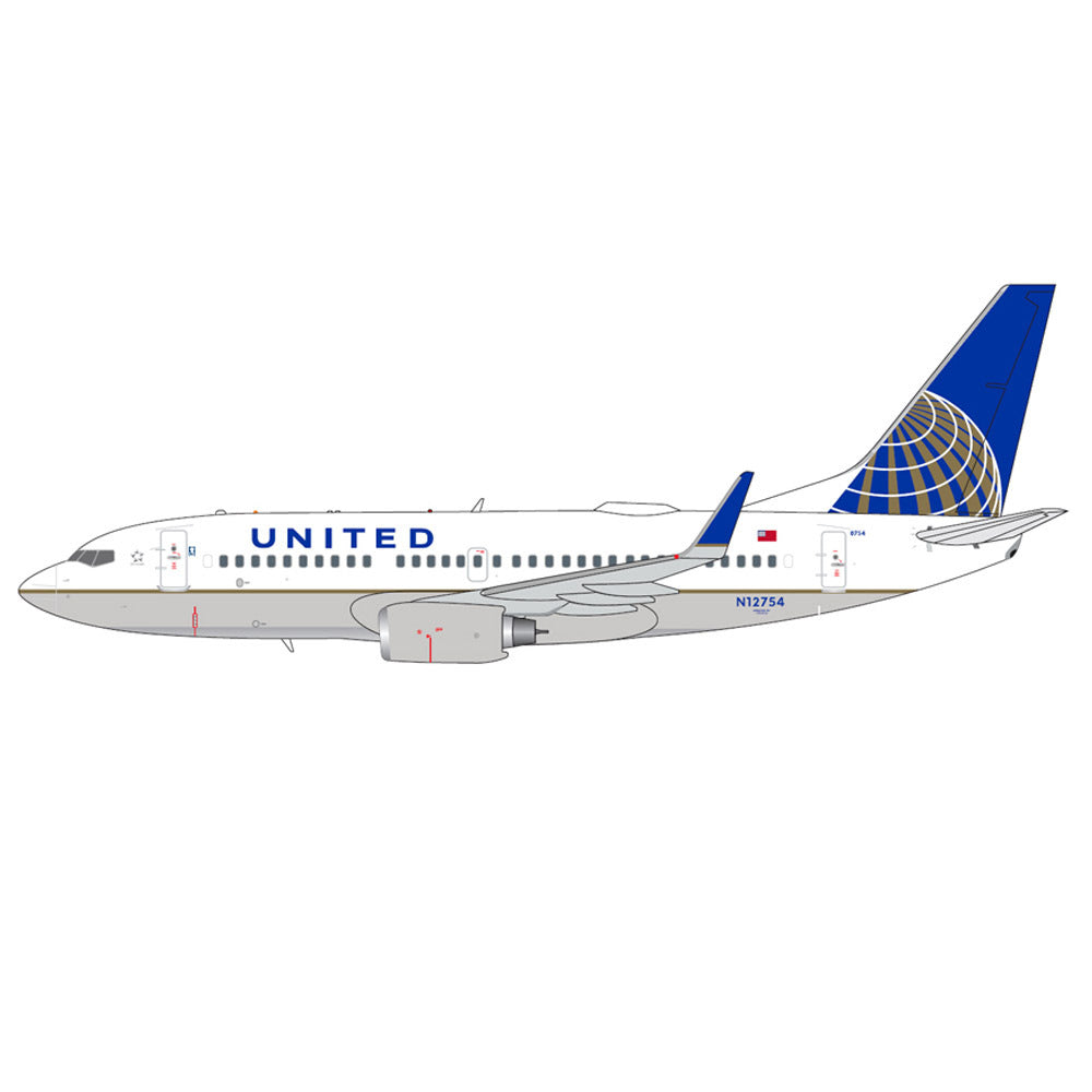 1/400 United B737700W N12754