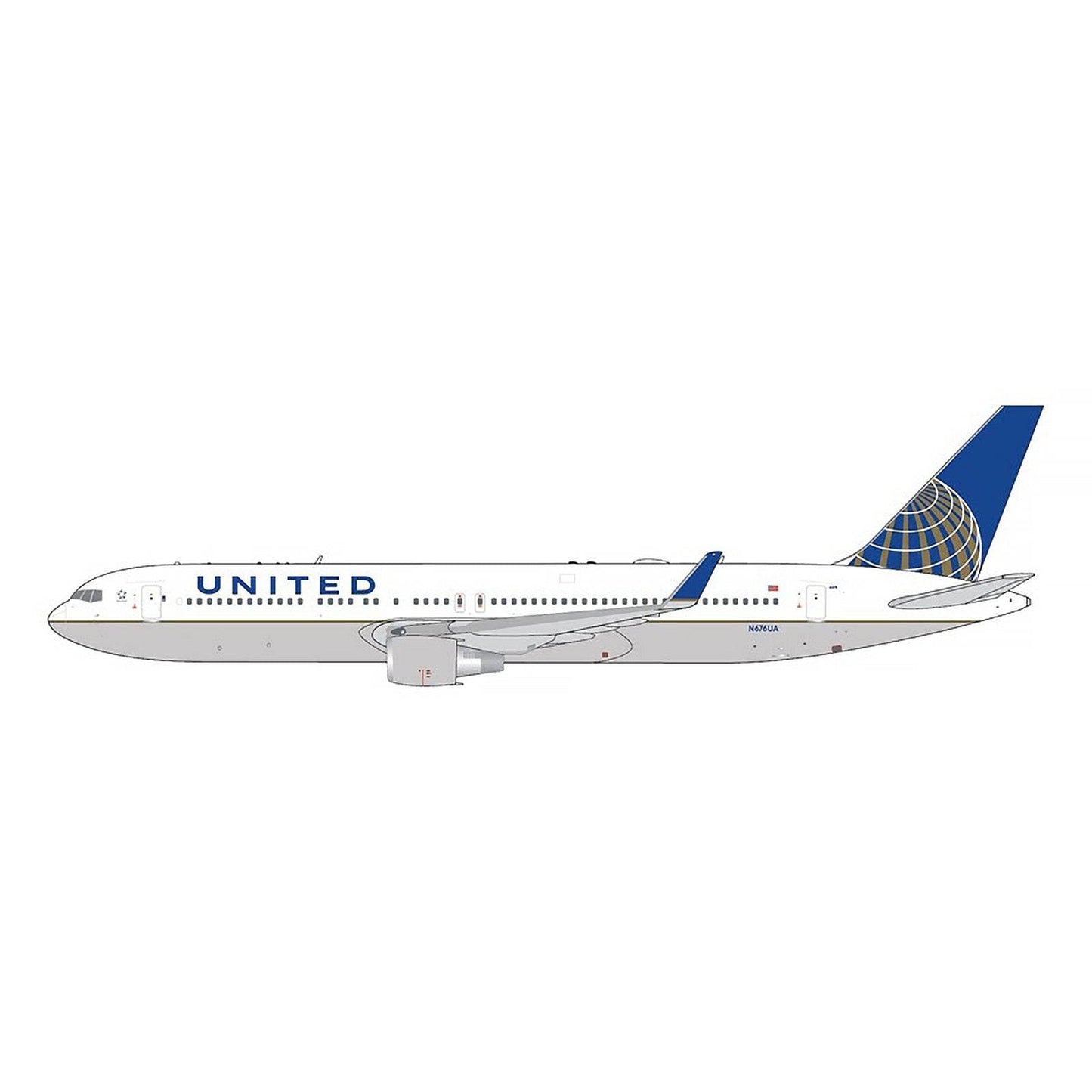 1/400 UNITED B767-300ER(W)