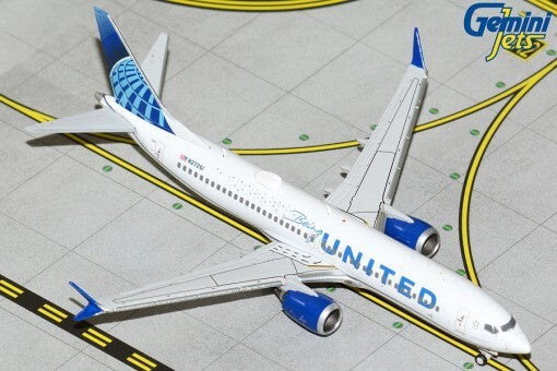 1/400 United Airlines B737 MAX 8 N27261 United Together