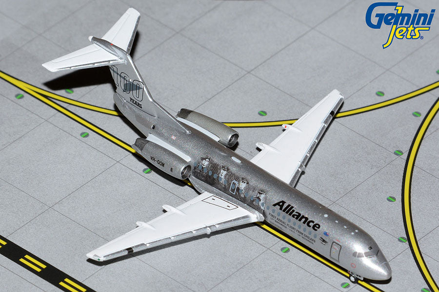 1/400 Alliance Airlines Fokker 70 Vickers Vimy 100 Years VH-QQW