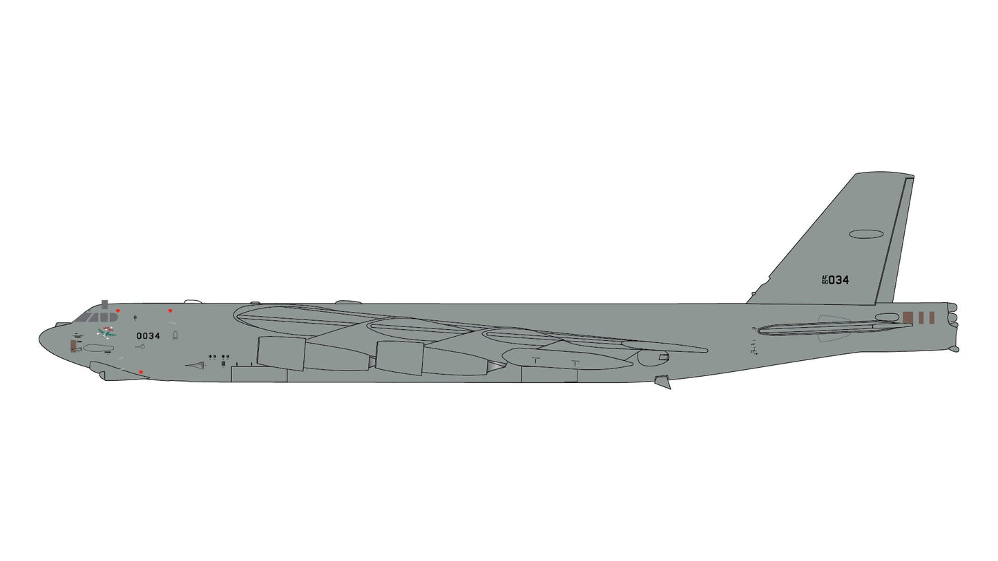 1/400 U.S. Air Force B-52H Stratofortress 60-0034