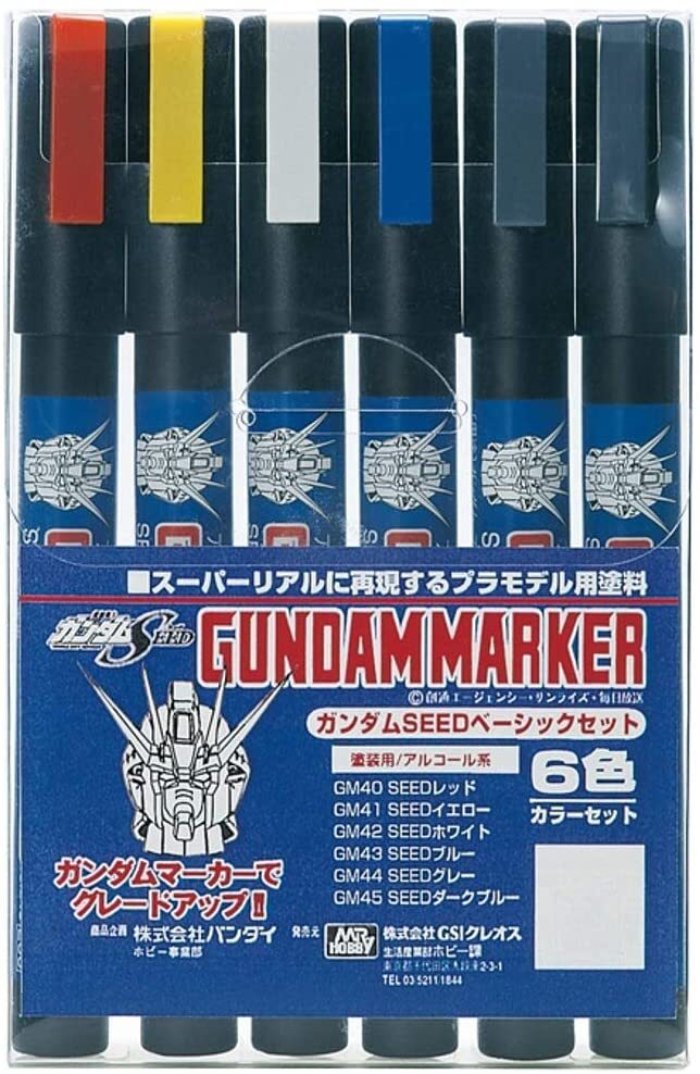 Gundam Marker Gundam SEED Basic Set