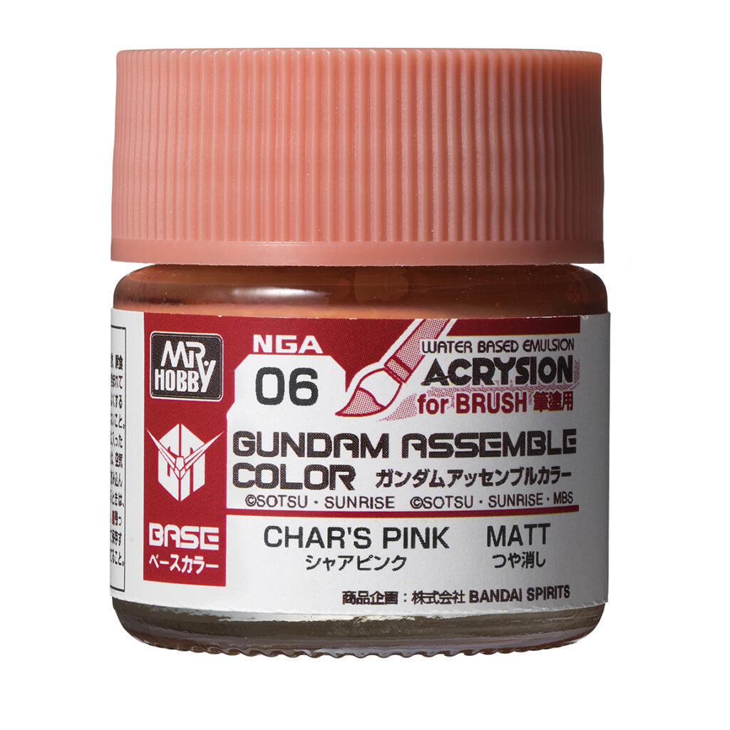 Gundam Assemble Color Char's Pink