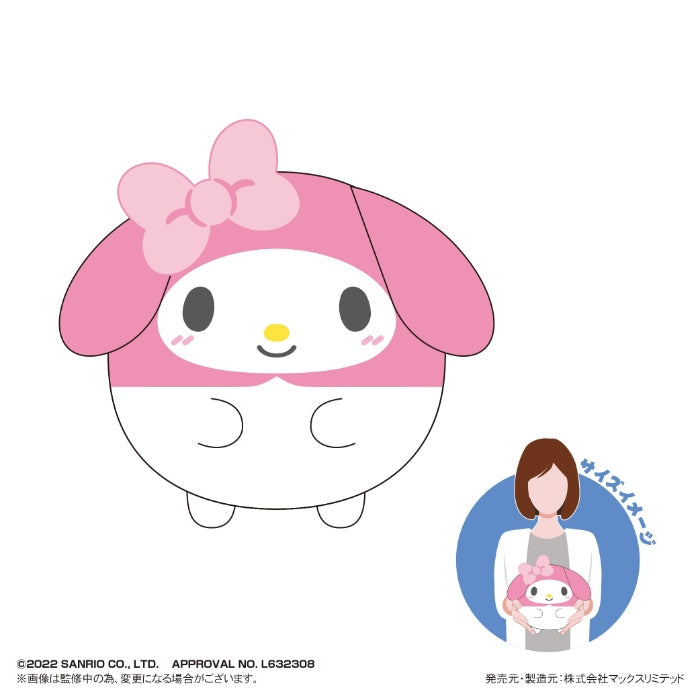 Sanrio Characters Fuwa Kororin M Size - My Melody