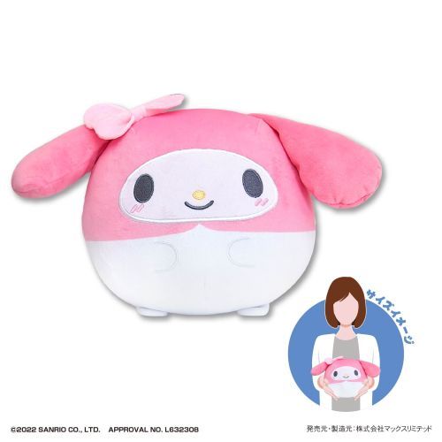 Sanrio Characters Fuwa Kororin M Size - My Melody