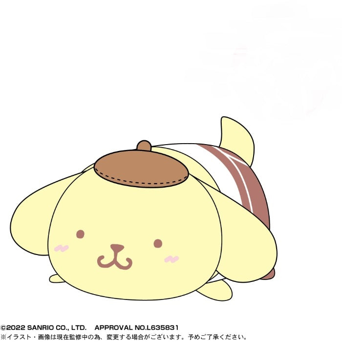 Sanrio Characters Pote Koro Mascot M Size - Pompompurin