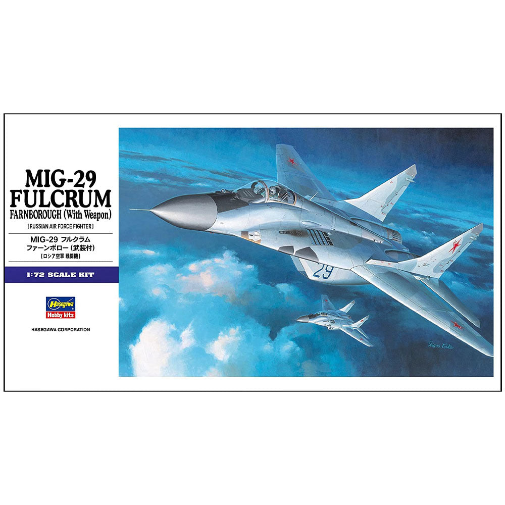 1/72 MiG-29 Fulcrum Farnborough w/Weapon