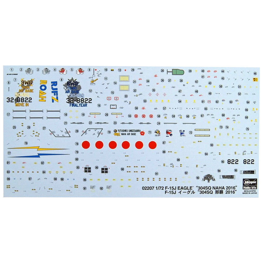1/72 F-15J Eagle 304SQ Naha 2016