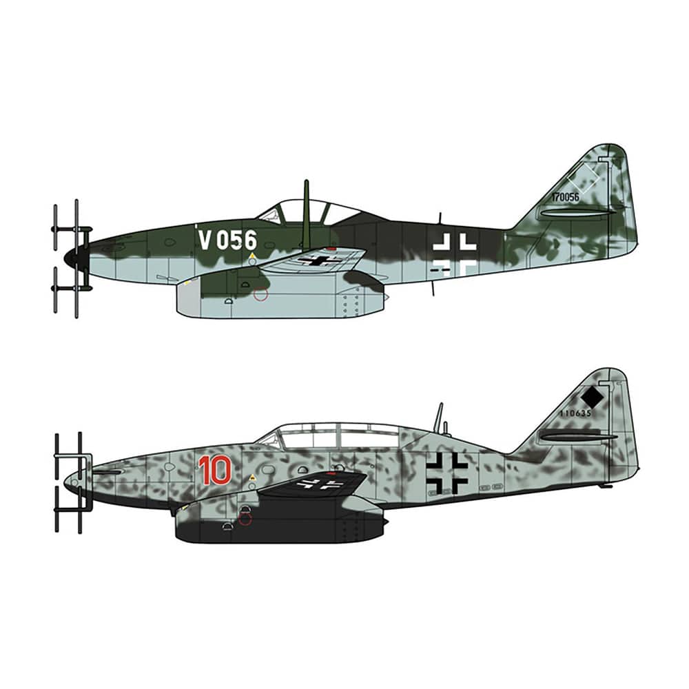 1/72 Me 262 V056 and Me 262B-1a/U1 Nachtjager