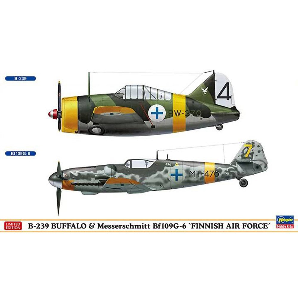 1/72 B-239 Buffalo and Bf109G-6 FiAF