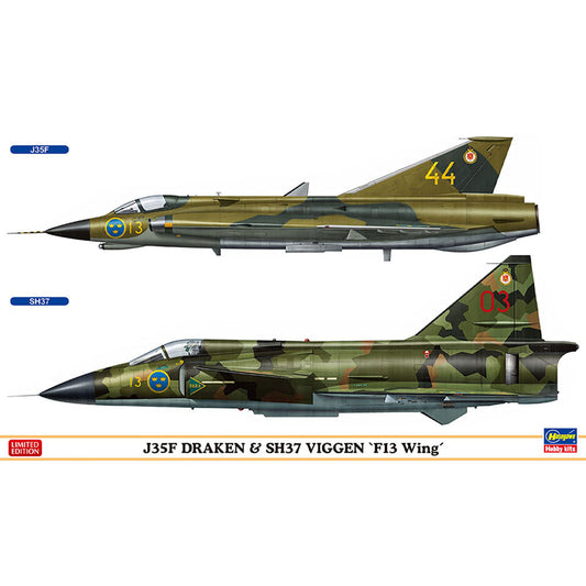 1/72 J35F Draken & SH37 Viggen 'F13 Wing