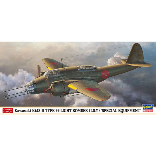 1/72  Kawasaki Ki48-II TYPE 99 LIGHT BOMBER LILY  - SPECIAL EQUIPMENT -