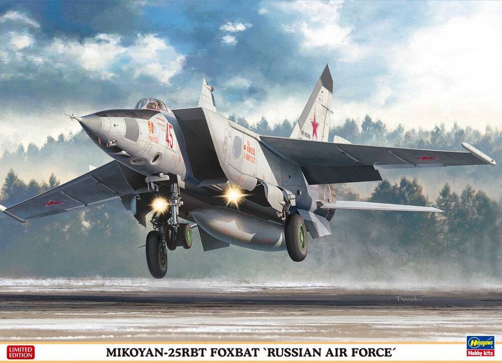 1/72  MIKOYAN-25RBT FOXBAT  - RUSSIAN AIR FORCE -