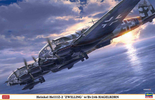 1/72  Heinkel He111Z-2  - ZWILLING -  w/Bv246 HAGELKORN