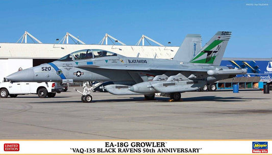 1/72  EA-18G GROWLER VAQ-135 BLACK RAVENS 50th ANNIVERSARY