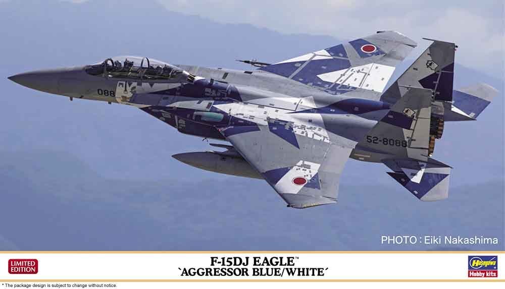 1/72  F-15DJ EAGLE  - AGGRESSOR BLUE/WHITE -