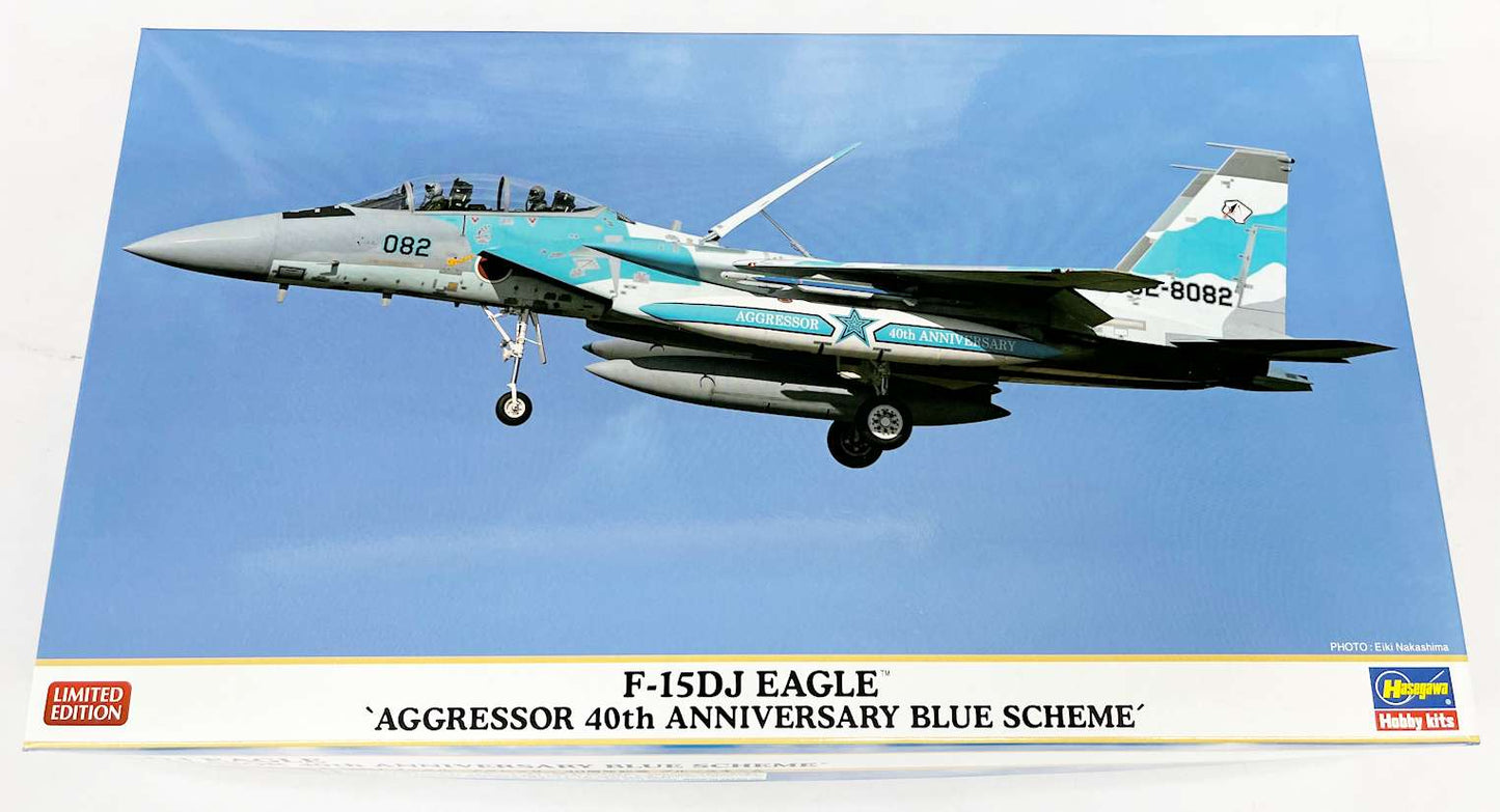 H02403 1/72  F-15DJ EAGLE  - AGGRESSOR 40th ANNIVERSARY BLUE SCHEME -