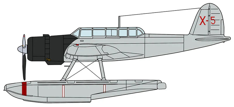 Aichi E13A1 TYPE ZERO (JAKE) MODEL 11 'KIMIKAWAMARU' with CATAPULT