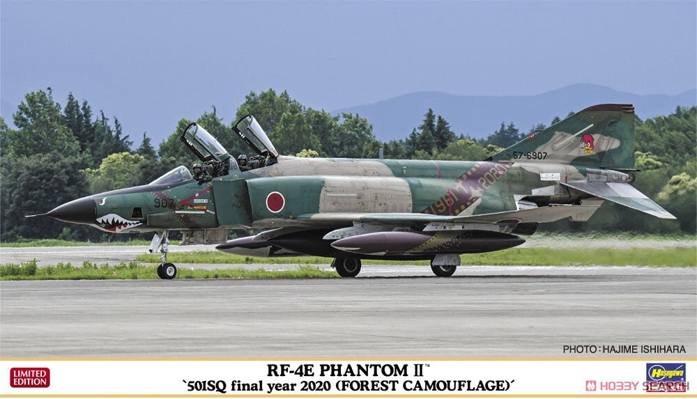 1/48  RF-4E PHANTOM II  - 501SQ final year 2020 FOREST CAMOUFLAGE -