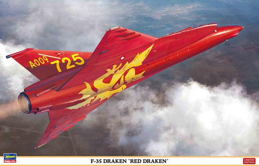 1/48  F-35 DRAKEN  - RED DRAKEN -