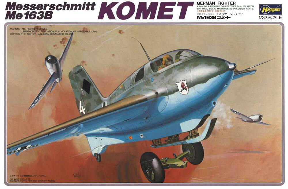 1/32  Messerschmitt Me163B KOMET