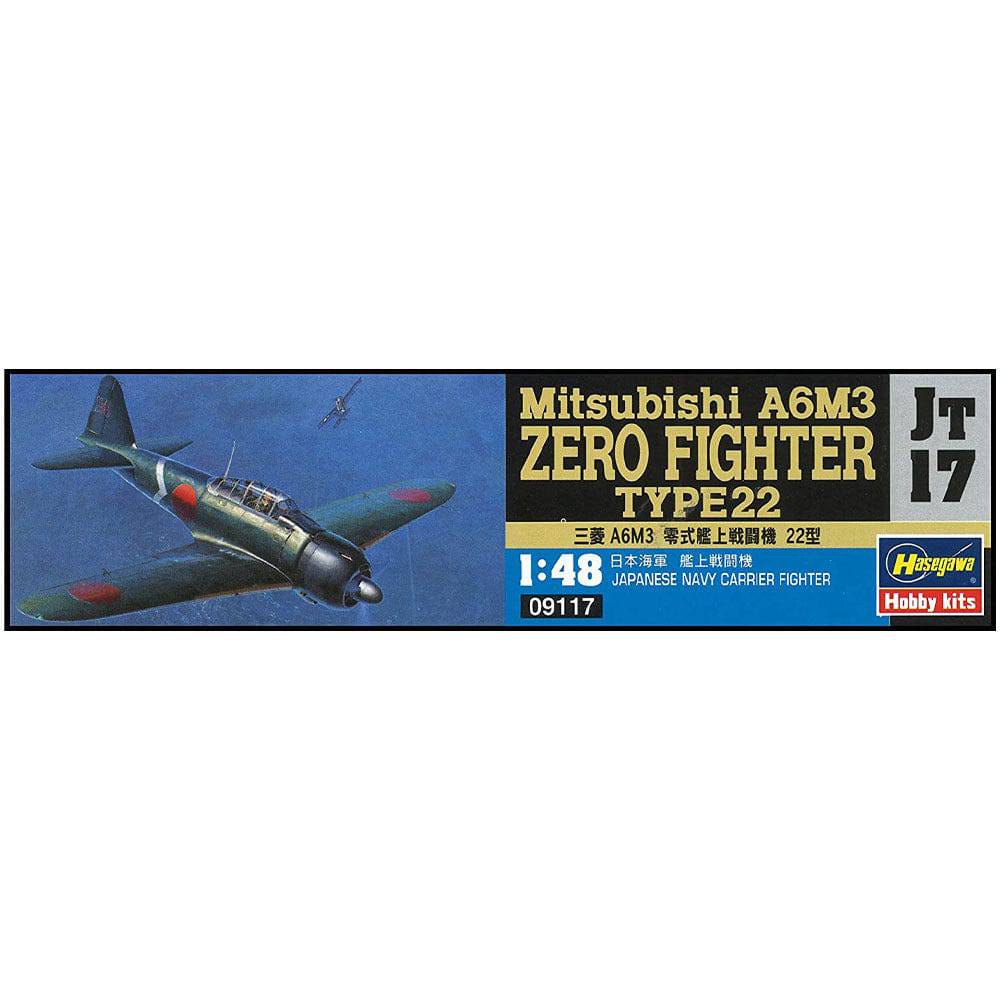 1/48 MITSUBISHI A6M3 ZERO FIGHTER TYPE 22 ZEKE