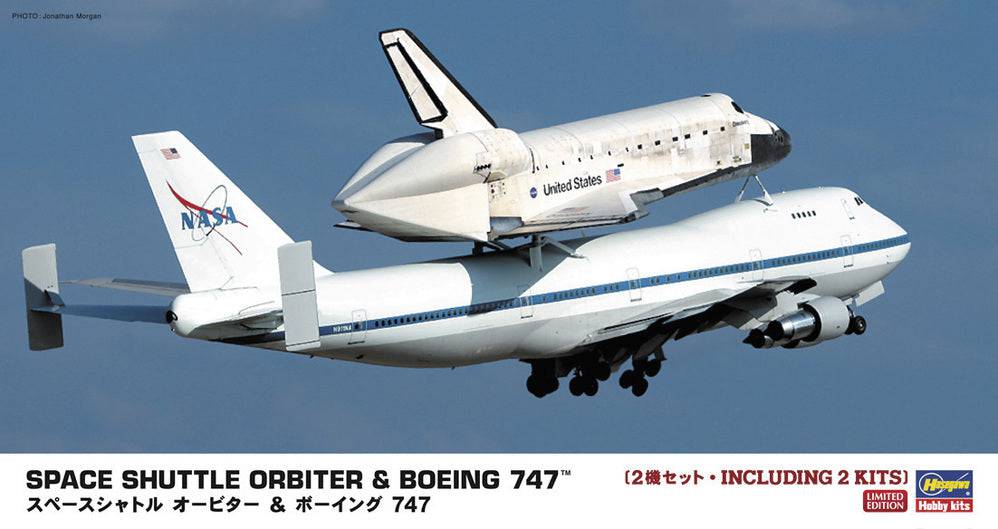 1/200  SPACE SHUTTLE ORBITER & BOEING 747