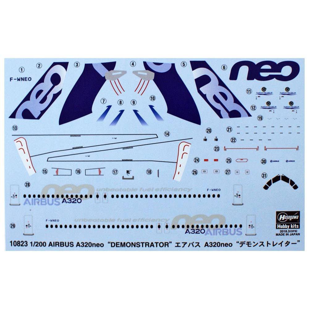 1/200 Airbus A320neo Demonstrator