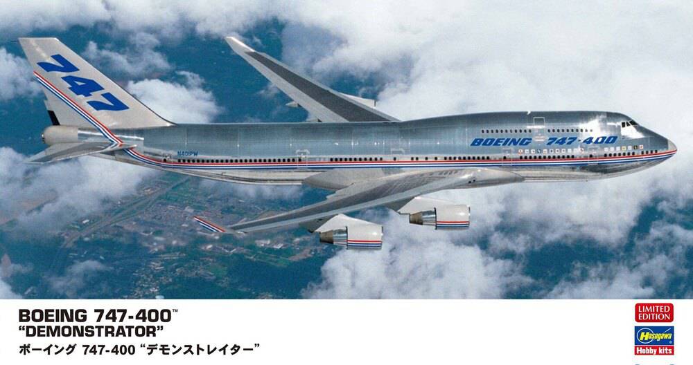 1/200  BOEING 747-400  - DEMONSTRATOR -