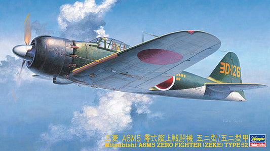 1/48 MITSUBISHI A6M5 ZERO FIGHTER ZEKE TYPE 52