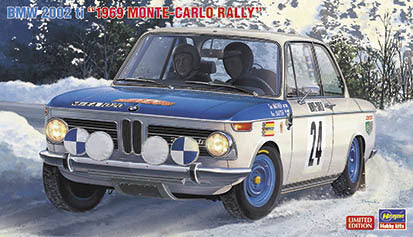 1/24  BMW 2002 ti  - 1969 MONTE-CARLO RALLY -