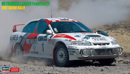 1/24  MITSUBISHI LANCER Evolution IV 1997 SAFARI RALLY