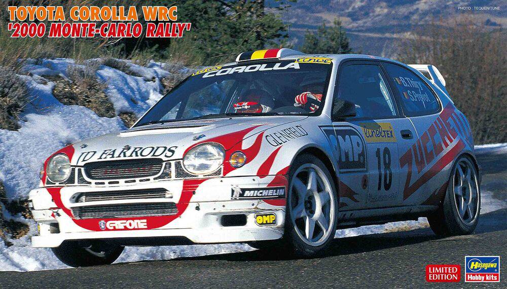 1/24 TOYOTA COROLLA WRC  - 2000 MONTE-CARLO RALLY -