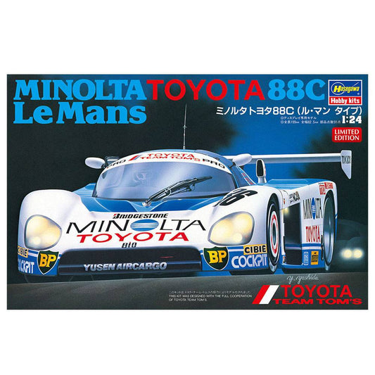 1/24  MINOLTA TOYOTA 88C Le Mans