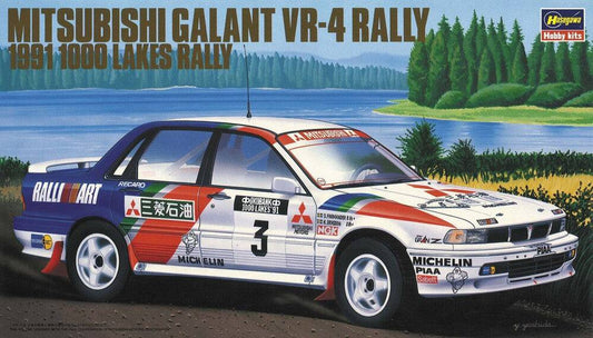 1/24 MITSUBISHI GALANT VR-4 RALLY 1991 1000 LAKES RALLY