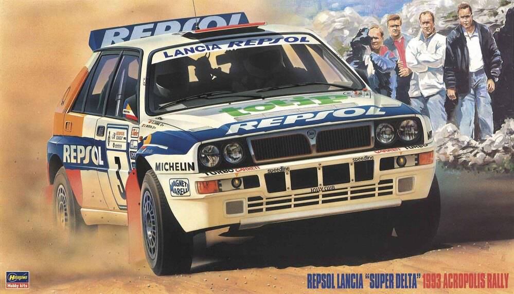 1/24 REPSOL LANCIA  - SUPER DELTA -  1993 ACROPOLIS RALLY