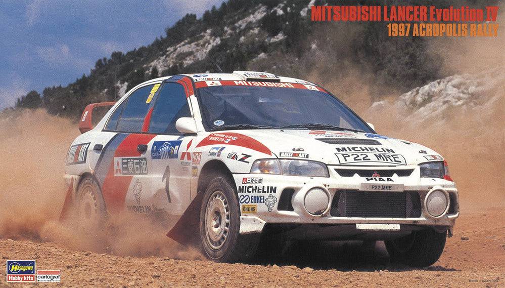 1/24  MITSUBISHI LANCER Evolution IV 1997 ACROPOLIS RALLY