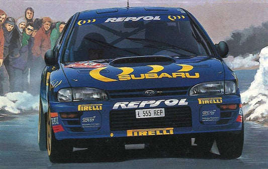 1/24  SUBARU IMPREZA  ƒ    š   ž 94 RAC/ ƒ    š   ž 95 MONTE-CARLO RALLY WINNER