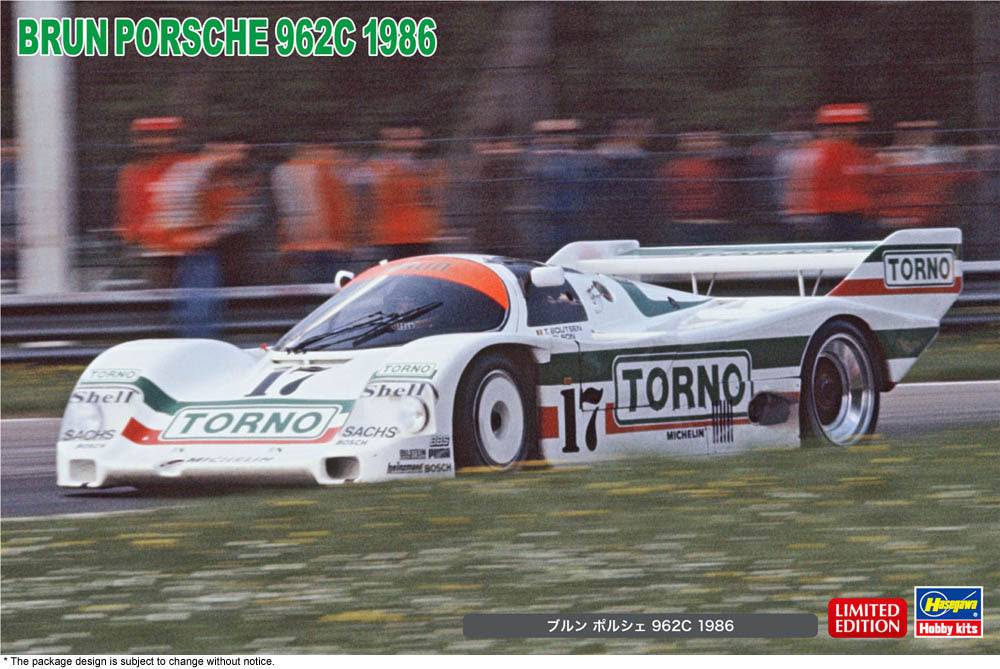 1/24  BRUN PORSCHE 962C 1986