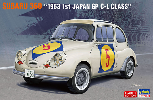 1/24  SUBARU 360  - 1963 1st JAPAN GP C-I CLASS -