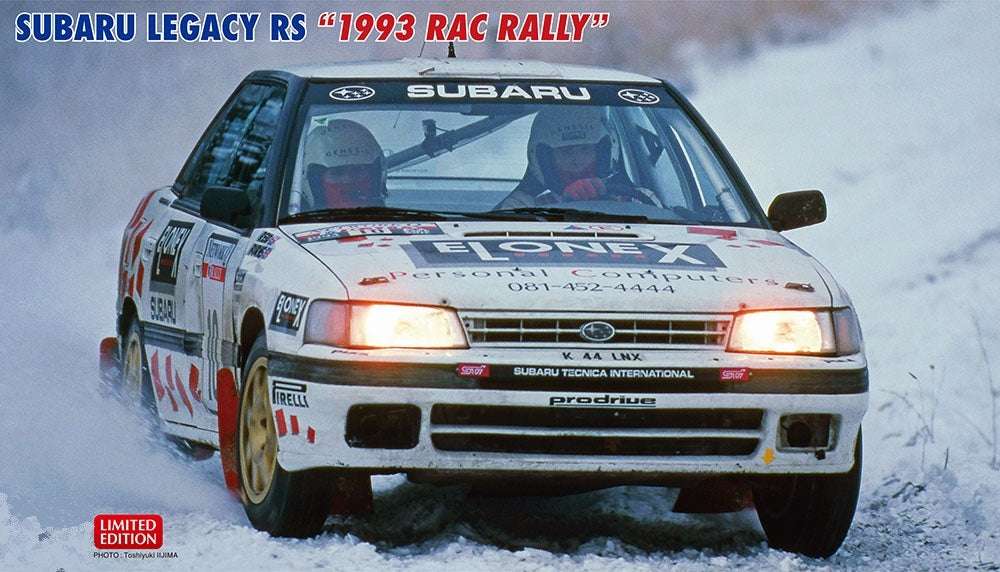 1/24  SUBARU LEGACY RS  - 1993 RAC RALLY -